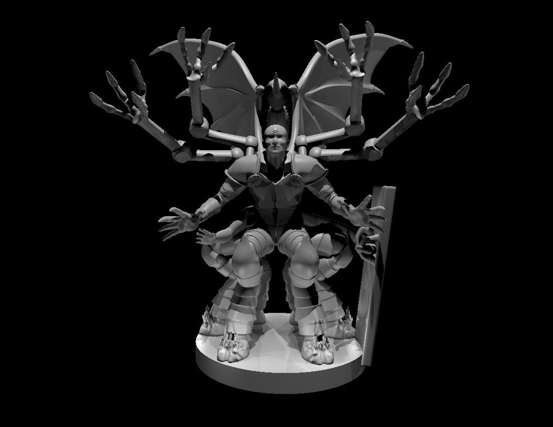 Demonic Alchemist modeled