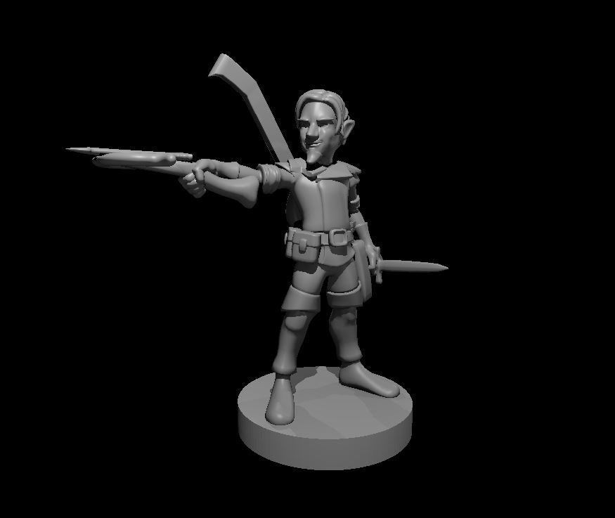 Gnome Male Bard