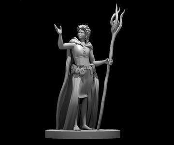 Half Dryad Female Wizard