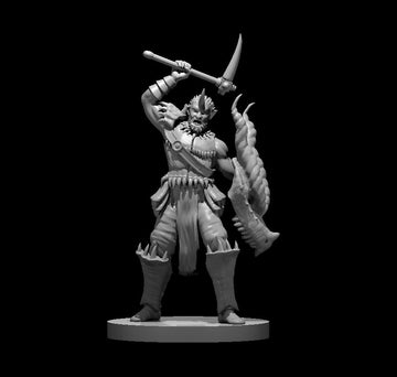 Hobgoblin Half Dragon Cleric of Tiamat